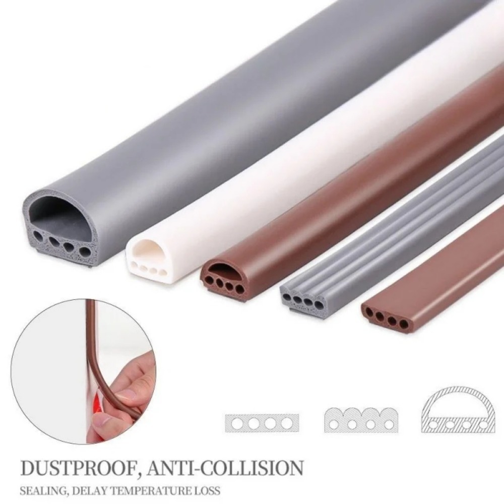 Home Security Front Door - Striscia fonoassorbente sigillante autoadesiva per porte