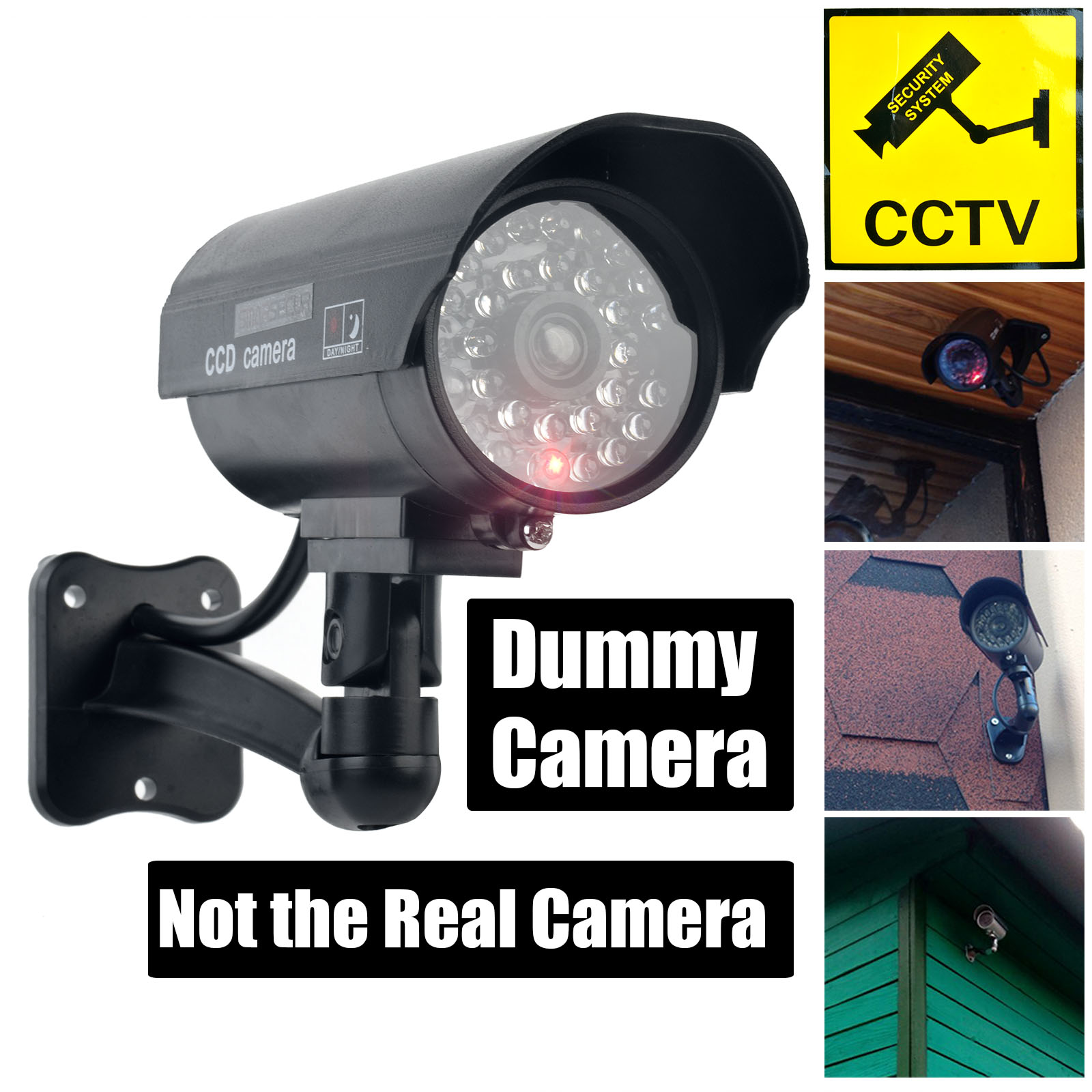 Home Security Lights - Smarsecur Telecamera finta Telecamera di sorveglianza