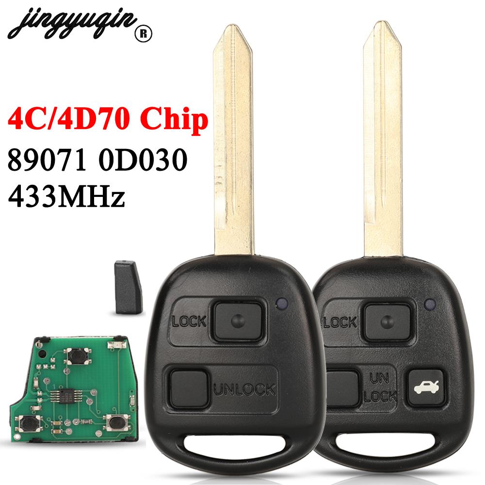 Keypad Alarm Panel - Jingyuqin 89071-0D030 Chiave A Distanza Dell'automobile