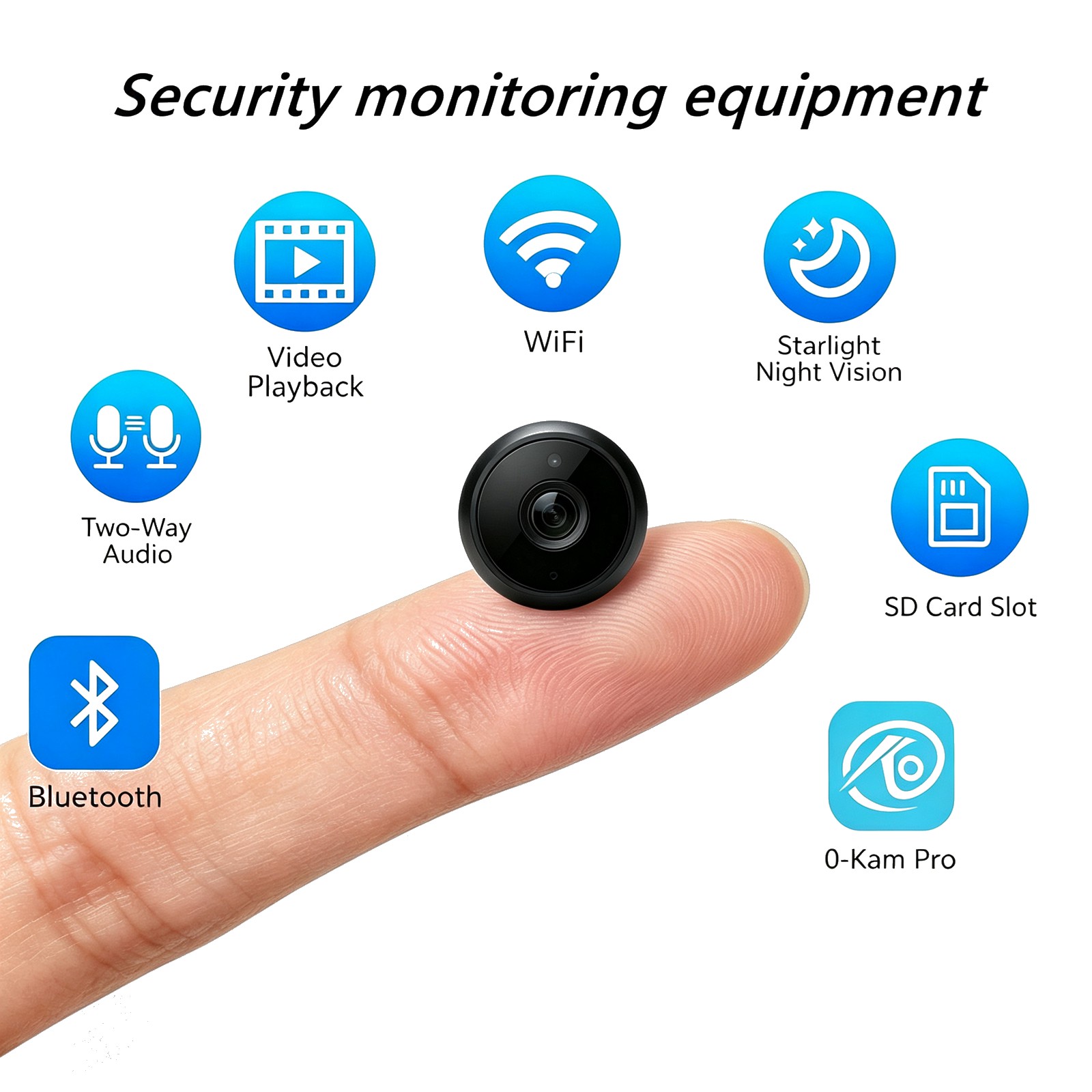 Home Security Network - Kit Completo di Sorveglianza Domestica BU4: