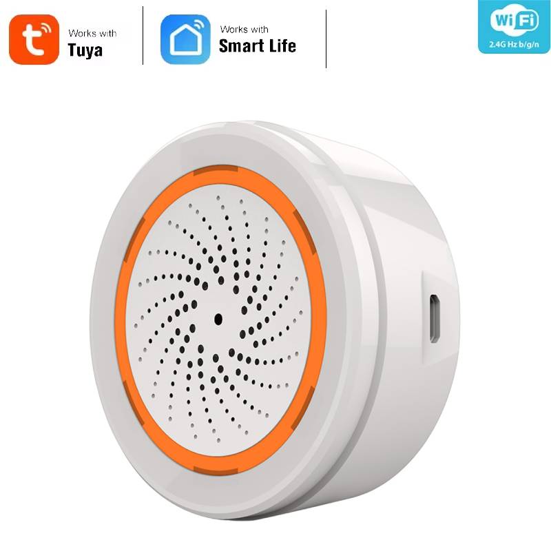 Home Security Lights - Sirena intelligente Allarme Tuya Zigbee Sensore