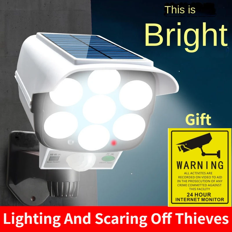 Home Security Lights - Luce solare esterna Sensore di movimento