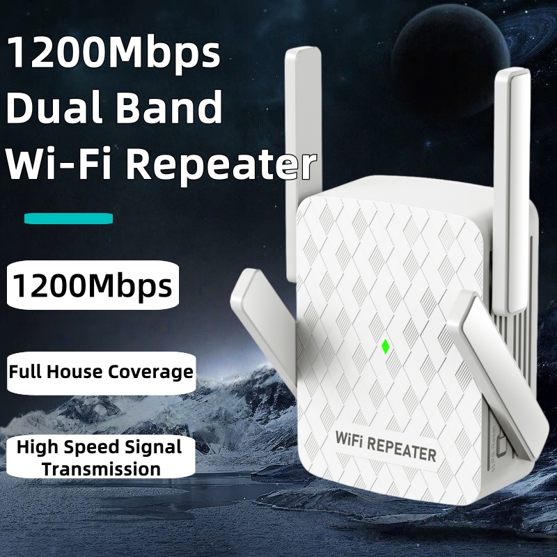 Home Security Network - 1200Mbps Wireless Wifi Extender Ripetitore/Router Wifi