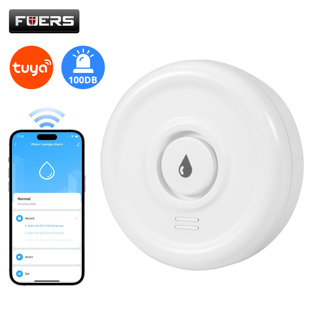 Home Security Deals - Fuers Rilevatore di perdite d'acqua Allarme