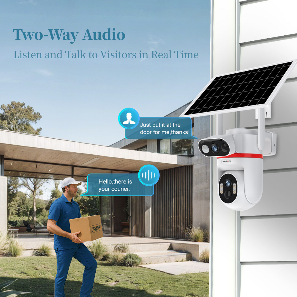 Home Zone Security Camera - LS VISION Telecamere di sicurezza solari