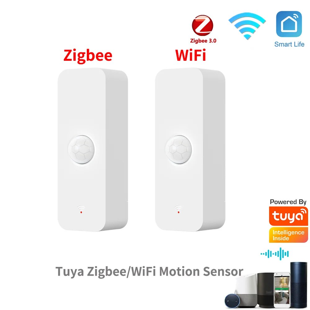 Home Security With Ai - Tuya WiFi Zigbee PIR sensore di