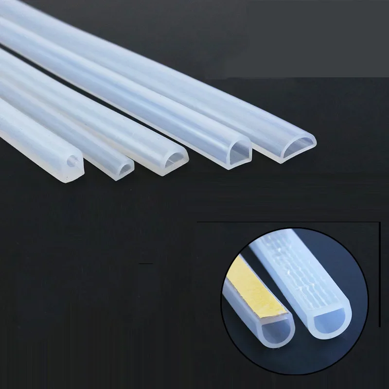 Home Security Front Door - Striscia sigillante in gomma siliconica a