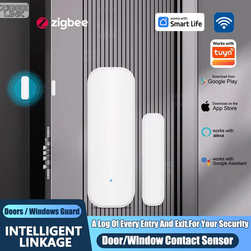 Home Security With Ai - Sensore ZigBee per Porte e Finestre,