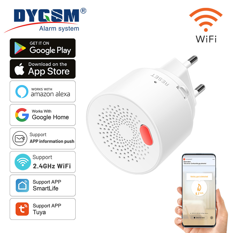 Home Security With Ai - Tuya Smart Home Wifi sensore di