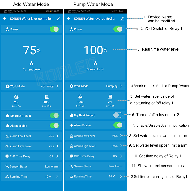 KONLEN Tuya Sensore di livello - Home Security With Ai recensione e prezzo