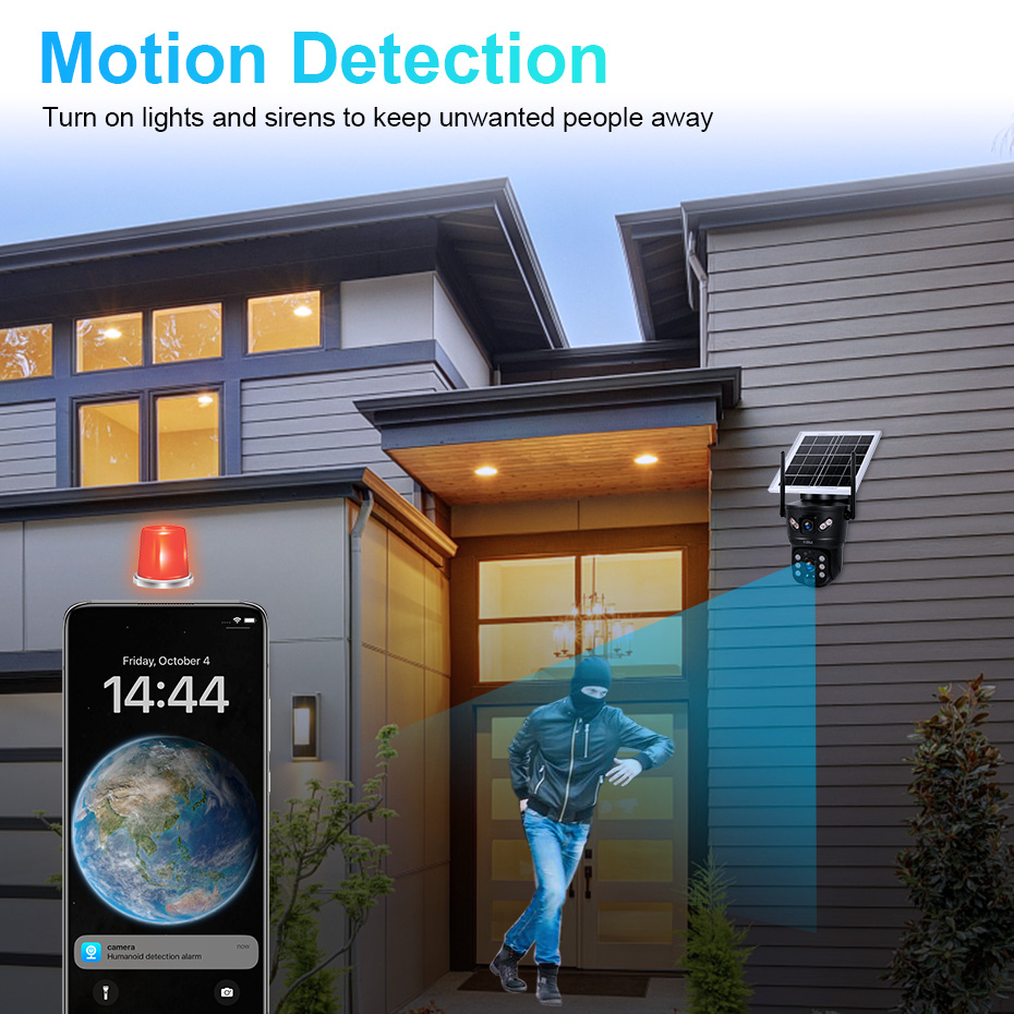 Telecamera Solare KERUI 6MP 4G - Home Security Front Door recensione e prezzo