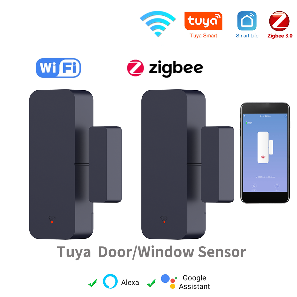 Tuya Zigbee Wifi sensore porta - Home Security With Ai recensione e prezzo