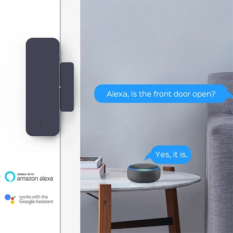 Tuya Zigbee Wifi sensore porta - Home Security With Ai recensione e prezzo