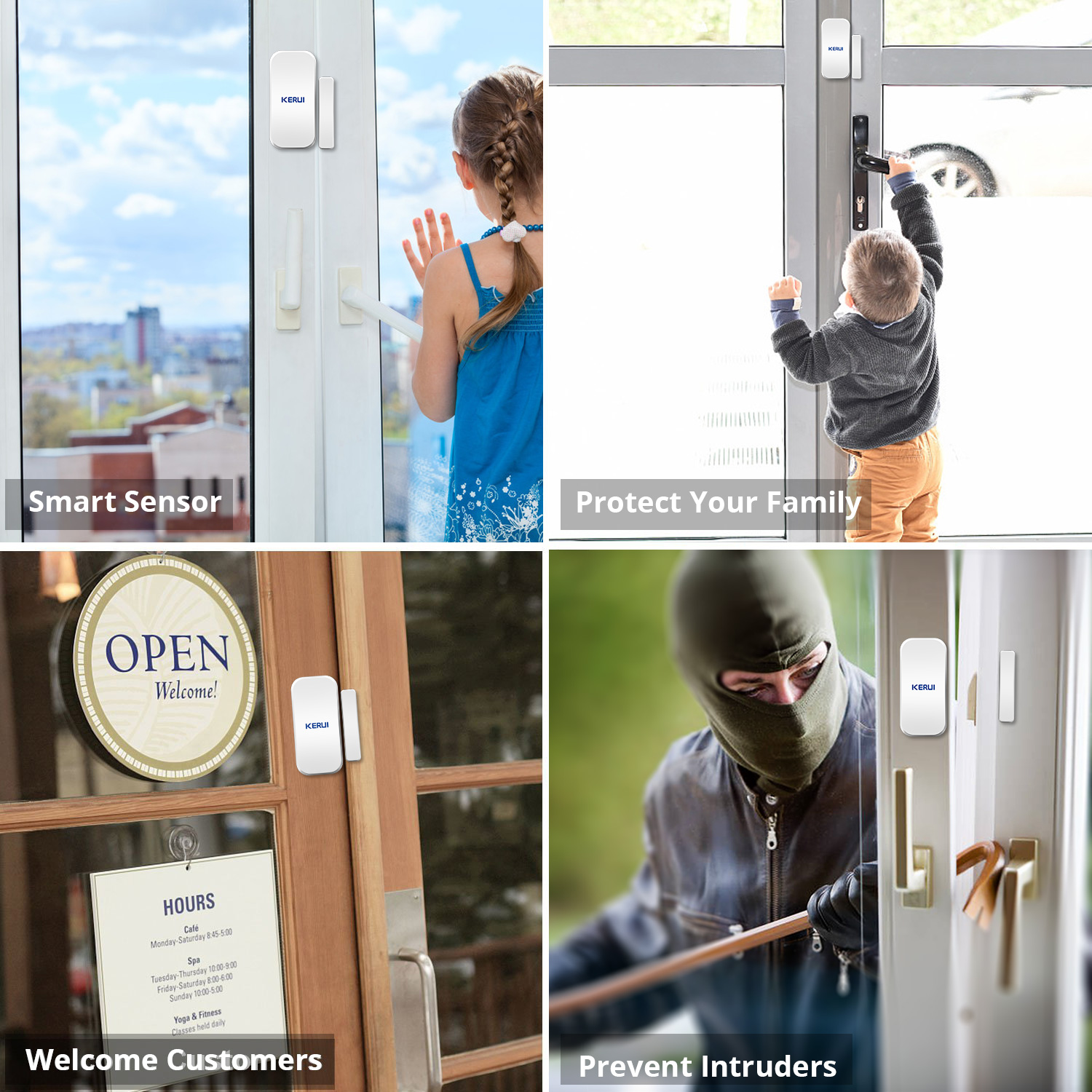 Sensore Magnetico Wireless KER - Home Security Deals recensione e prezzo