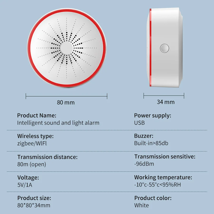 Sirena d'Allarme Intelligente  - Home Security Lights recensione e prezzo