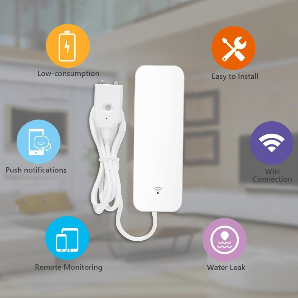 Sensore di perdite d'acqua WiF - Home Security With Ai recensione e prezzo
