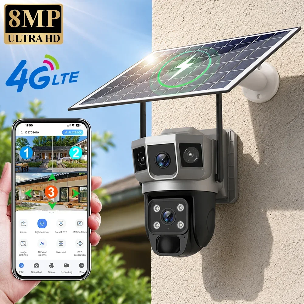 V380 4K 3 schermi Telecamera 4 - Home Security With Ai recensione e prezzo