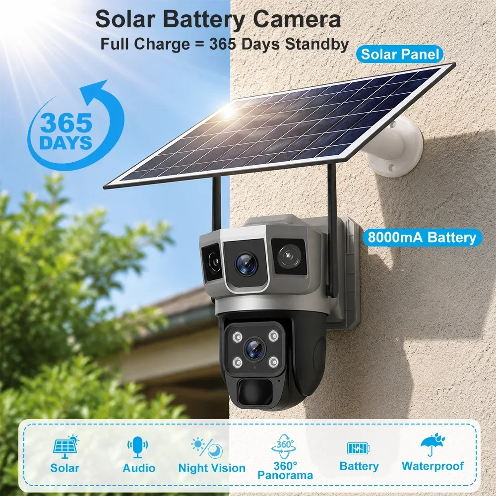 V380 4K 3 schermi Telecamera 4 - Home Security With Ai recensione e prezzo