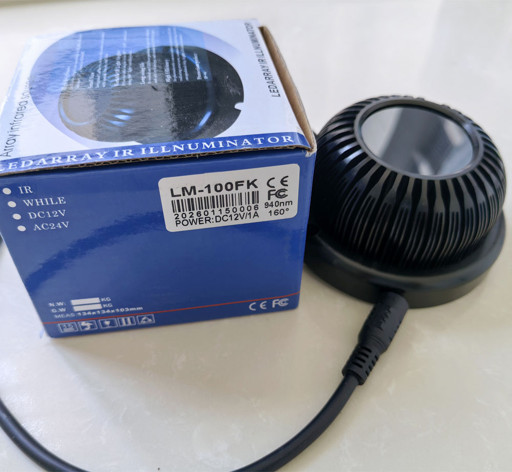 Nuovo Illuminatore IR Infraros - Home Security Lights recensione e prezzo