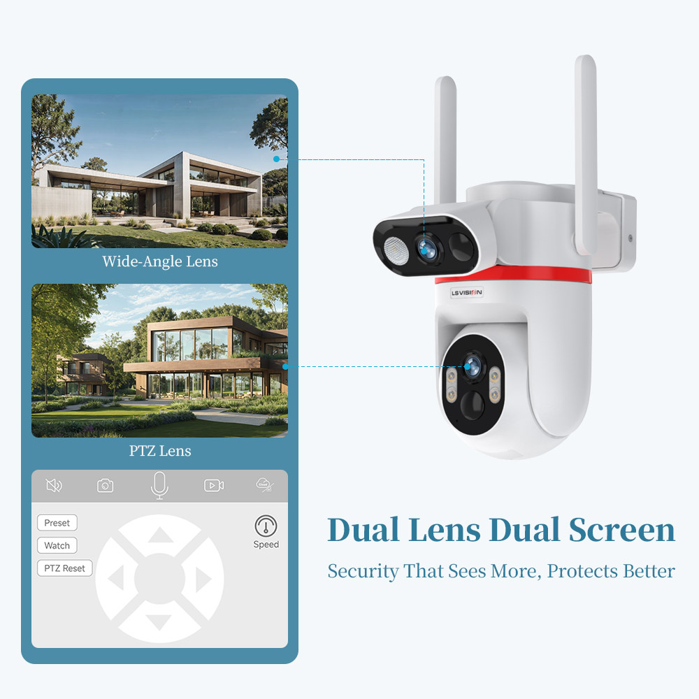 LS VISION Telecamere di sicure - Home Zone Security Camera recensione e prezzo