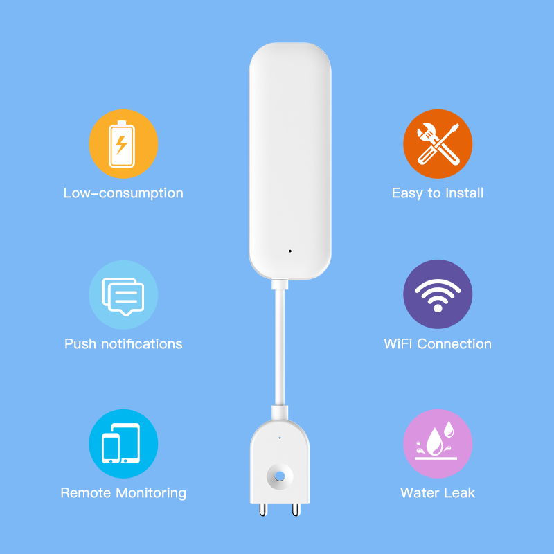 Tuya WiFi ZigBee Sensore acqua - Home Security With Ai recensione e prezzo