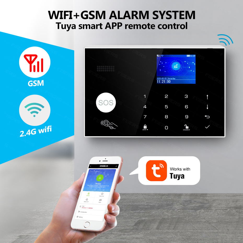 KERUI G30 Sistema di Allarme p - Keypad Alarm Panel recensione e prezzo