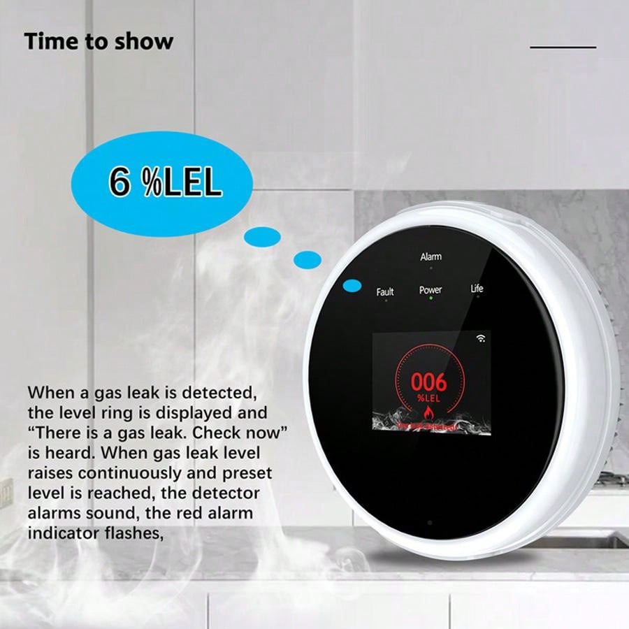 Sensore di Allarme Gas WiFi 2. - Home Security With Ai recensione e prezzo
