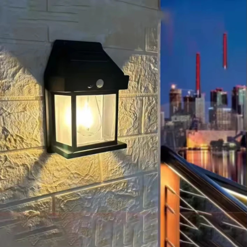 Lampada da parete solare con s - Home Security Lights Outdoors recensione e prezzo