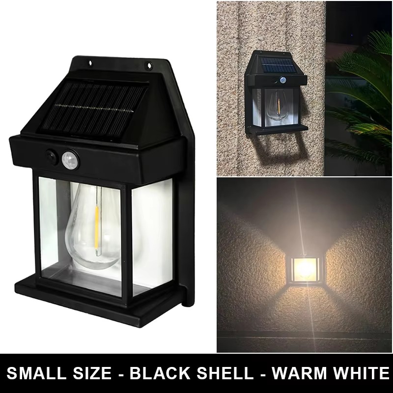 Lampada da parete solare con s - Home Security Lights Outdoors recensione e prezzo