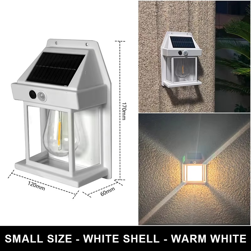 Lampada da parete solare con s - Home Security Lights Outdoors recensione e prezzo