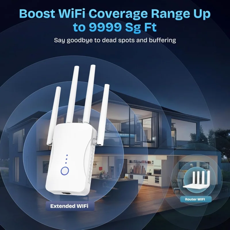 Ripetitore WiFi Dual Band 2.4G - Home Security Network recensione e prezzo