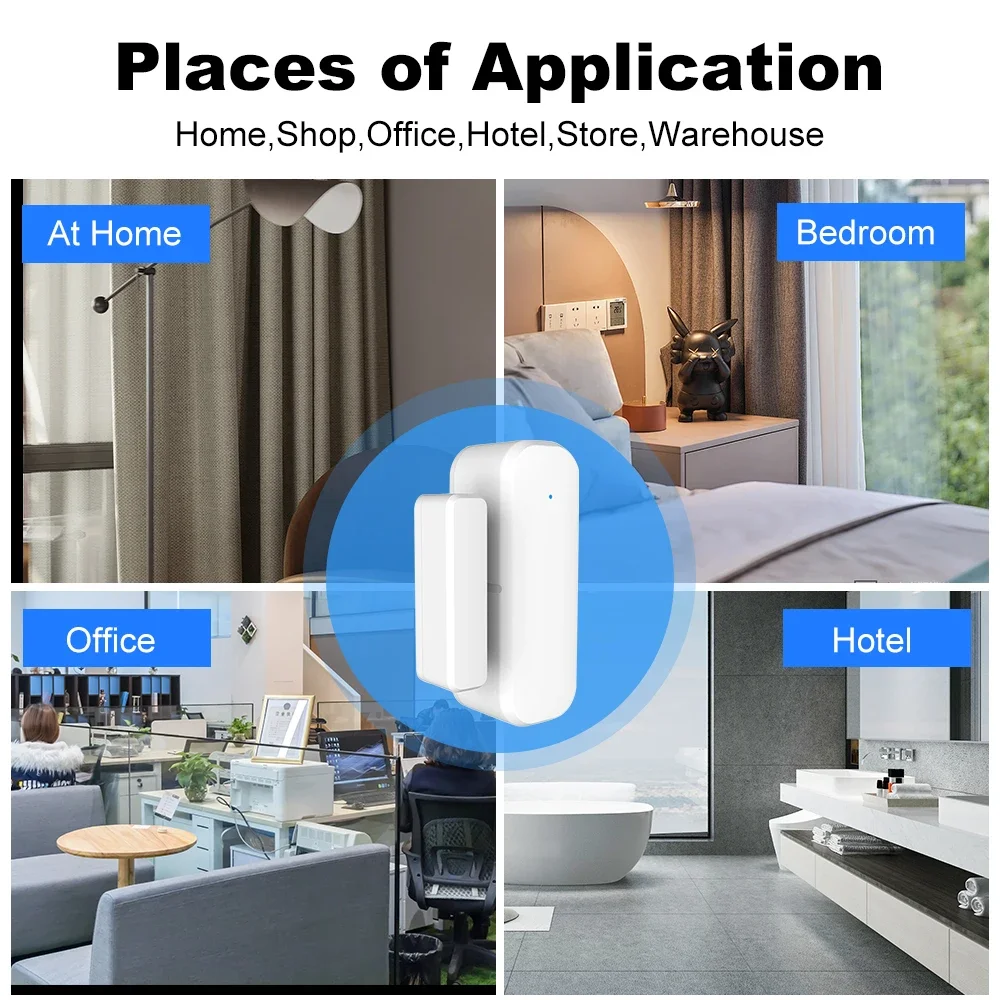 Sensore ZigBee per Porte e Fin - Home Security With Ai recensione e prezzo