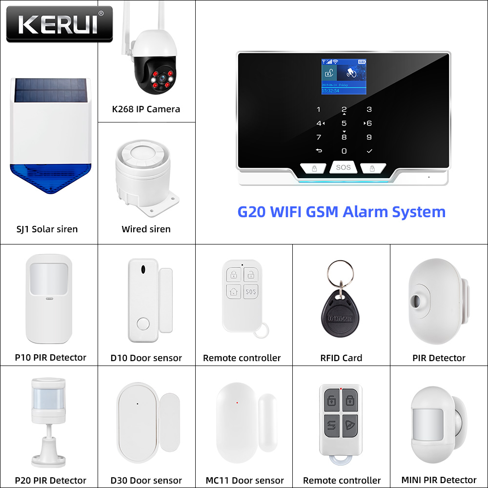KERUI G20 Pannello di allarme  - Keypad Alarm Panel recensione e prezzo