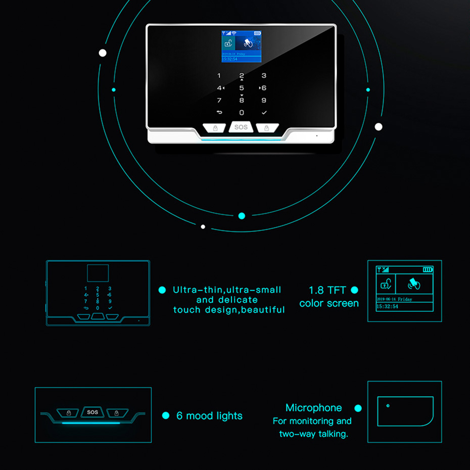 KERUI G20 Pannello di allarme  - Keypad Alarm Panel recensione e prezzo
