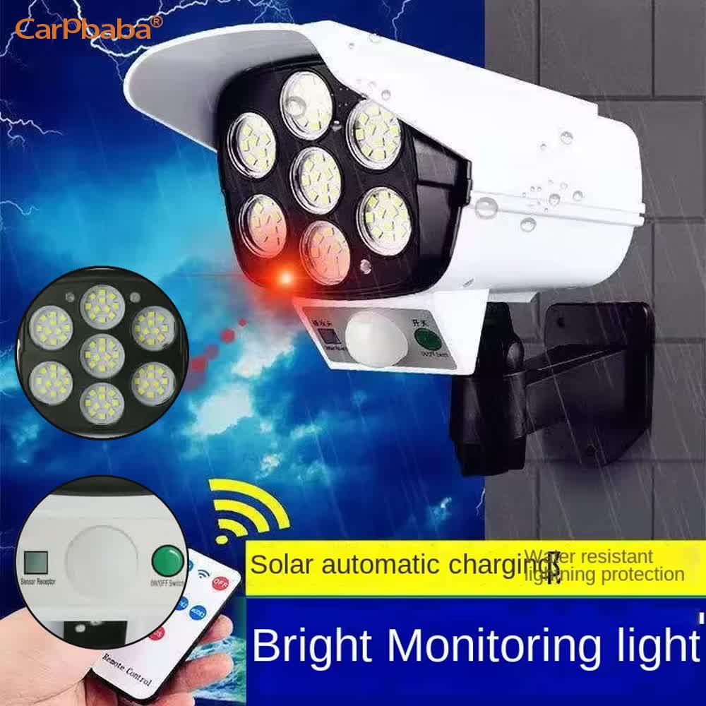 Luce solare esterna Sensore di - Home Security Lights Outdoors recensione e prezzo